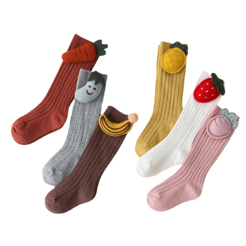 Fashion Baby Socks Toddler Cotton Socks Infant Cute Cartoon Fruit Pattern Girls Girls New Middle High Socks
Fashion Baby Socks Toddler Cotton Socks Infant Cute Cartoon Fruit Pattern Girls Girls New Middle High Socks