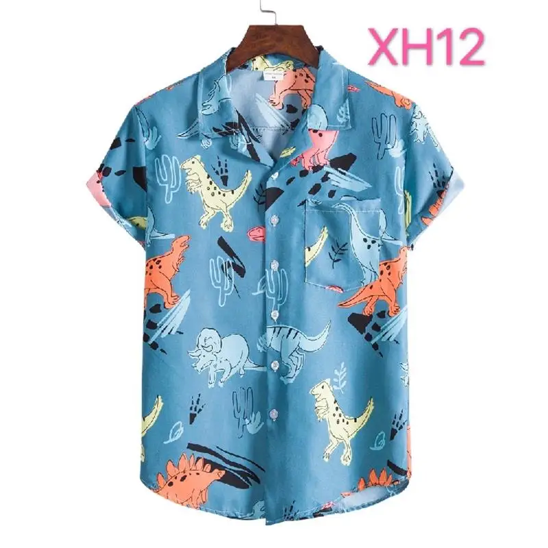 2021 Summer Printed Shirt Men Cotton Casual Breathable Short Sleeve Streetwear Hawaiian Shirts Brand Leisure Camisa Masculina
2021 Summer Printed Shirt Men Cotton Casual Breathable Short Sleeve Streetwear Hawaiian Shirts Brand Leisure Camisa Masculina