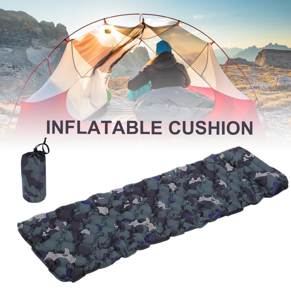 Sleeping Pad Inflatable Mattress Pillow Sleeping Bag Mat Fast Filling Air Moistureproof Camping Beach Mat With Cushion Portable
Sleeping Pad Inflatable Mattress Pillow Sleeping Bag Mat Fast Filling Air Moistureproof Camping Beach Mat With Cushion Portable