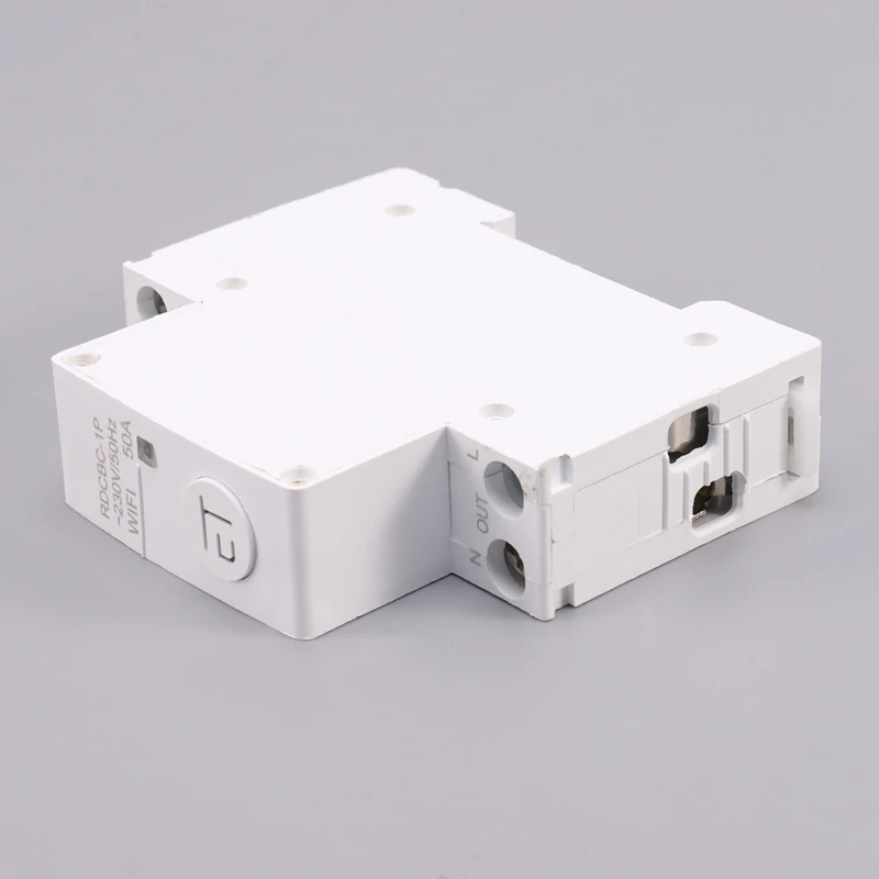 RDCBC-1P WiFi Circuit Breaker Remote Controlled By EWeLink Voice Control Compatible with Alexa and Google Home 
RDCBC-1P WiFi Circuit Breaker Remote Controlled By EWeLink Voice Control Compatible with Alexa and Google Home