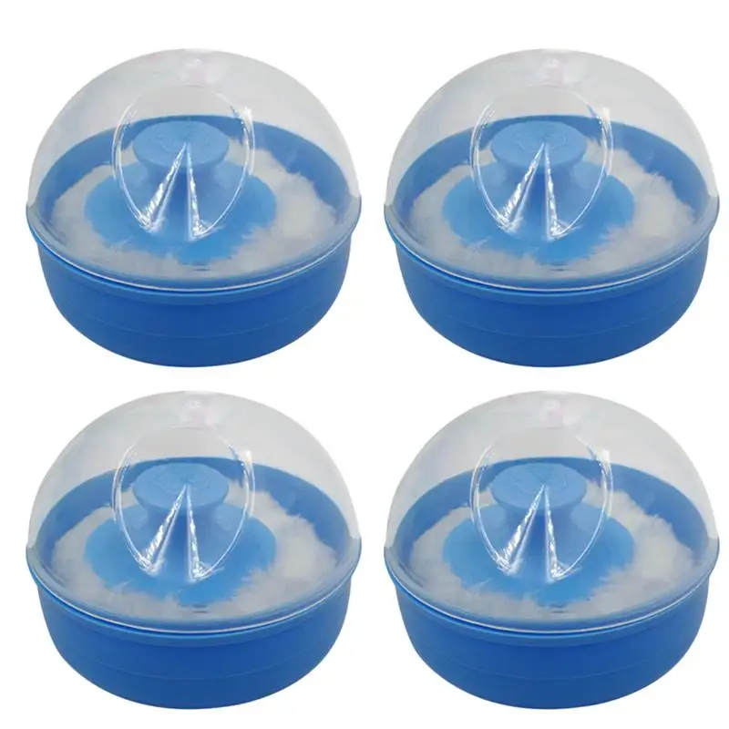 4 набора, плюшевая портативная пуховая пуховка для малышей 
4 набора, плюшевая портативная пуховая пуховка для малышей