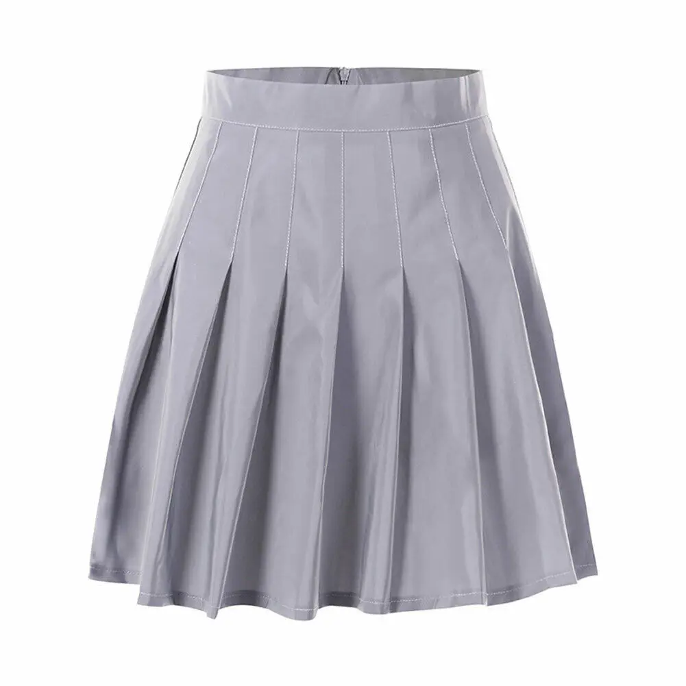 Reflective Pleated Skirt Women High Waist Sexy Mini Party Bandage Skirt Ladies Summer Causal Neon Green Short Skirts Streetwear
Reflective Pleated Skirt Women High Waist Sexy Mini Party Bandage Skirt Ladies Summer Causal Neon Green Short Skirts Streetwear