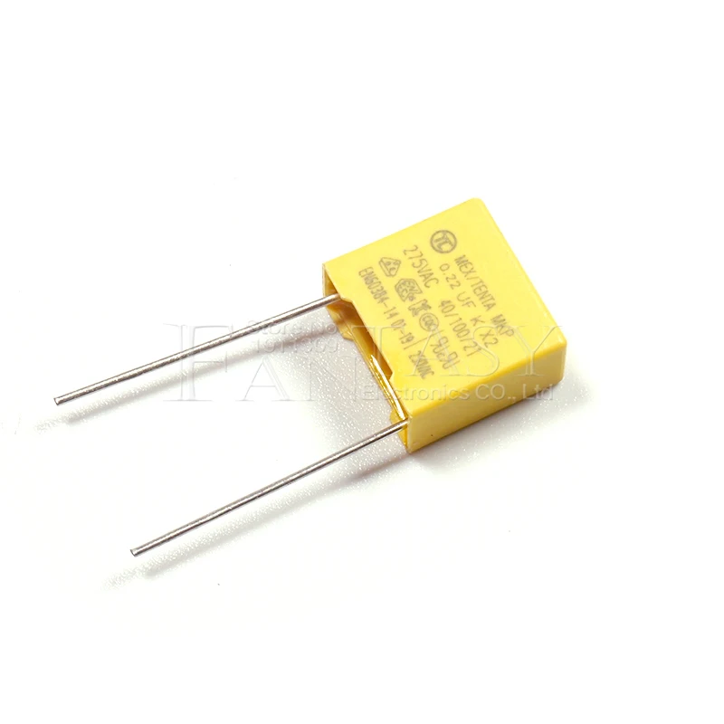 10 шт. конденсатор 275 НФ X2 0 22 В переменного тока в мм из полипропиленовой пленки мкФ