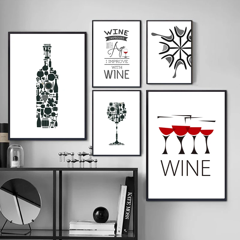 Kitchen Decor Paintings Wall Decor Minimalist Nordic Wine Canvas Wall Art Prints Frameless Pictures for Living Room
Kitchen Decor Paintings Wall Decor Minimalist Nordic Wine Canvas Wall Art Prints Frameless Pictures for Living Room