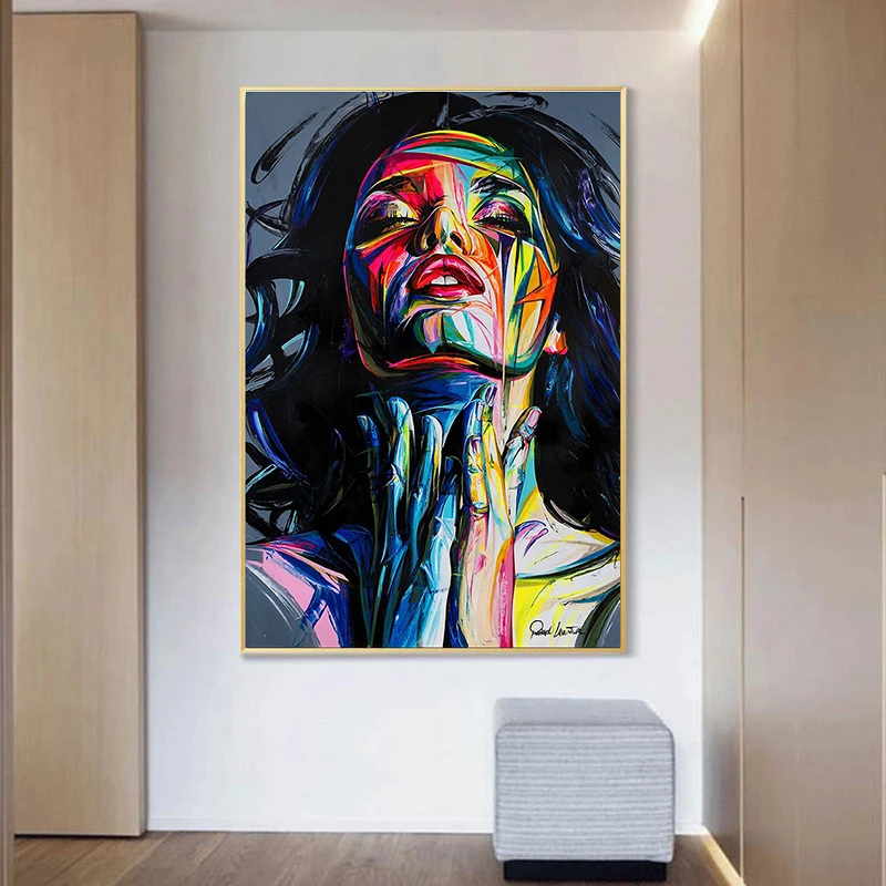 Colorful Street Graffiti Art Canvas Painting On The Wall Posters And Prints Fashion Women Wall Art Picture For Living Room Decor 
Colorful Street Graffiti Art Canvas Painting On The Wall Posters And Prints Fashion Women Wall Art Picture For Living Room Decor