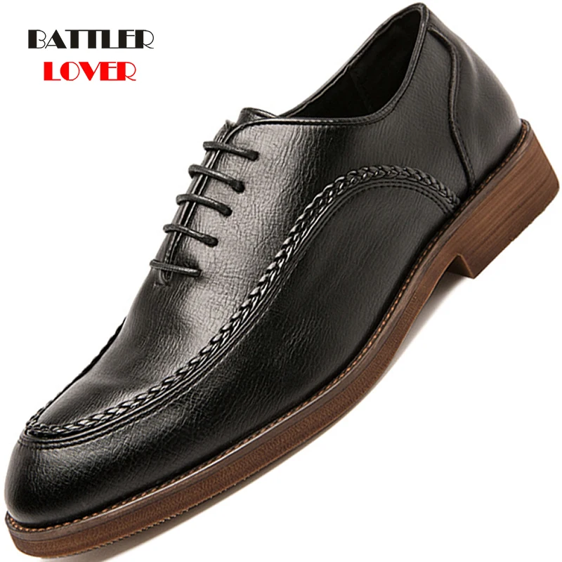2021 Casual Leather Dress Shoes Men Black Formal Shoes Male Oxfords Moccasins Party Daily Footwear Father High Quality Outwear
2021 Casual Leather Dress Shoes Men Black Formal Shoes Male Oxfords Moccasins Party Daily Footwear Father High Quality Outwear