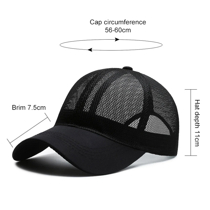 Unisex Full Mesh Baseball Cycling Fishing Cap Quick Dry Cooling Sunscreen Sports Snapback Hat Sunshade Breathable Protector
Unisex Full Mesh Baseball Cycling Fishing Cap Quick Dry Cooling Sunscreen Sports Snapback Hat Sunshade Breathable Protector