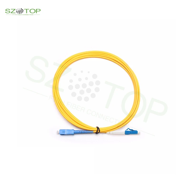 10PCS Patchcord Fiber Optic Pigtails 2m-20m LC/UPC-SC/UPC Single Mode Simplex 2.0mm G652D Fiber Patch Cable
10PCS Patchcord Fiber Optic Pigtails 2m-20m LC/UPC-SC/UPC Single Mode Simplex 2.0mm G652D Fiber Patch Cable