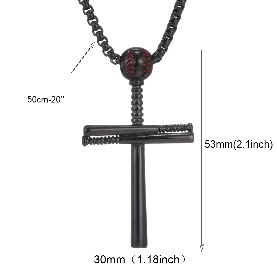 Cross Necklaces for Men, Baseball Bats Cross Necklace, Stainless Steel Classic Athletes Necklaces for Men Silver Black Gold Neck
Cross Necklaces for Men, Baseball Bats Cross Necklace, Stainless Steel Classic Athletes Necklaces for Men Silver Black Gold Neck