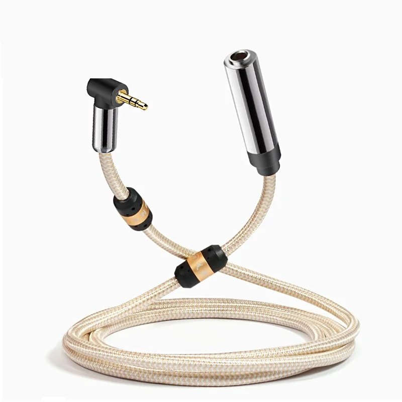 Stereo AUX 3.5mm male to 6.35mm 1/4'' Female Adapter Audio Extension Cable for Laptop Cell phone to Piano Guitar Mixer Amplifier
Stereo AUX 3.5mm male to 6.35mm 1/4'' Female Adapter Audio Extension Cable for Laptop Cell phone to Piano Guitar Mixer Amplifier