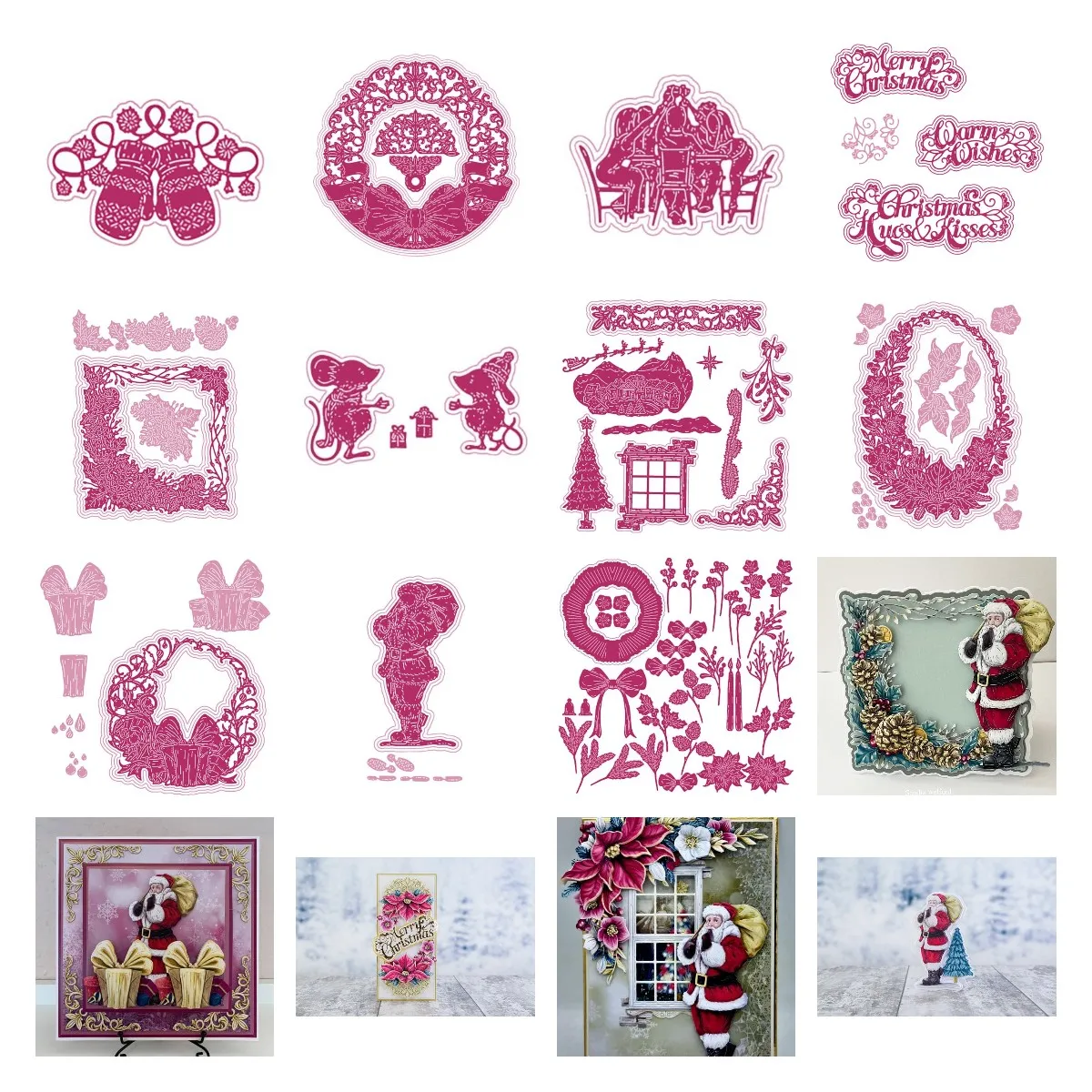 Christmas Series Rat Celebration Lotus Leaf Lace Cutting Dies Scrapbook Diary Decoration Stencil Embossing Template Diy 2021 New
Christmas Series Rat Celebration Lotus Leaf Lace Cutting Dies Scrapbook Diary Decoration Stencil Embossing Template Diy 2021 New