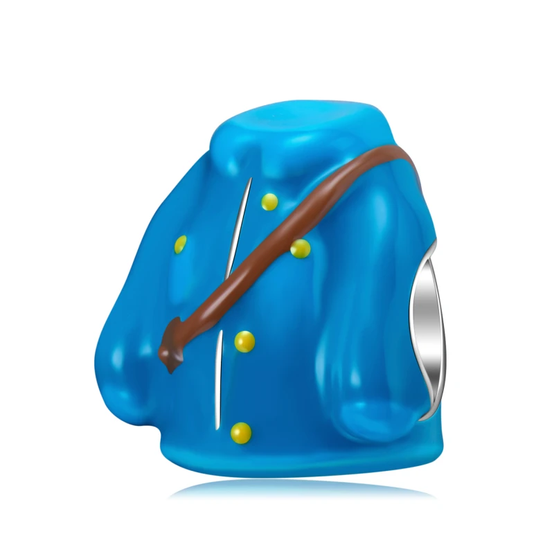 Бусины из серебра 100% пробы с синей эмалью для одежды
Бусины из серебра 100% пробы с синей эмалью для одежды