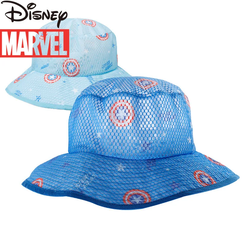 Детская Солнцезащитная шляпа Disney Marvel, детская шляпа рыбака, летняя тонкая шляпа для мальчиков, простая дышащая шляпа от солнца
Детская Солнцезащитная шляпа Disney Marvel, детская шляпа рыбака, летняя тонкая шляпа для мальчиков, простая дышащая шляпа от солнца