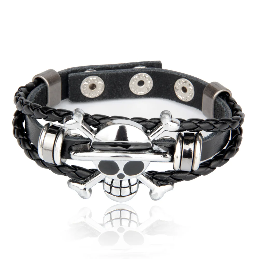 Men's Multilayer Braided Leather Bracelet Jewelry Rope Chain Classic Stainless Steel Skull Jewelry 2020
Men's Multilayer Braided Leather Bracelet Jewelry Rope Chain Classic Stainless Steel Skull Jewelry 2020