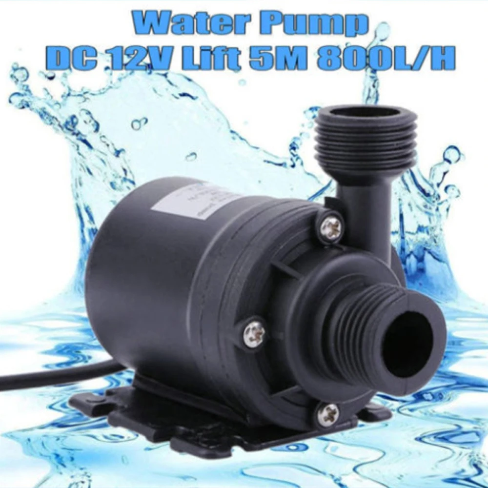 Brushless Water Pump 800L/H 5M DC 12V 24V Solar Brushless Motor Water Circulation Water Pump Submersibles Water Pumps
Brushless Water Pump 800L/H 5M DC 12V 24V Solar Brushless Motor Water Circulation Water Pump Submersibles Water Pumps