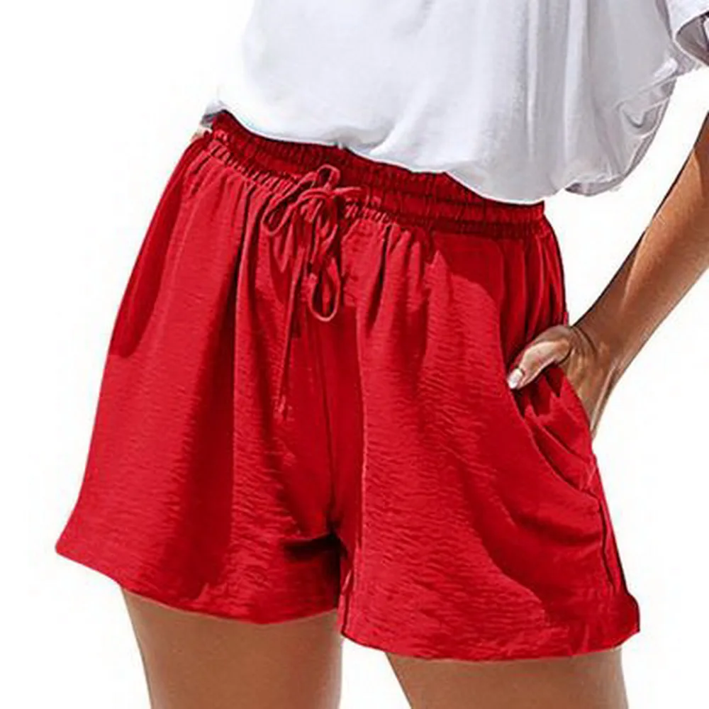 In the summer of 2021, the new women's belt elastic shorts burst into casual fashion shorts and waist pants
In the summer of 2021, the new women's belt elastic shorts burst into casual fashion shorts and waist pants