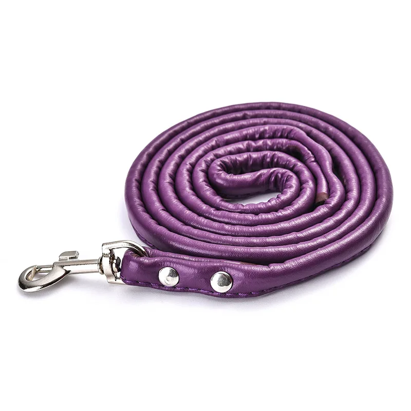 Soft Leather Puppy Dog Leash for Walking and Training 120*1.0cm PU Leather Puppy Small Dog Cat Leash Black Red Blue Yellow
Soft Leather Puppy Dog Leash for Walking and Training 120*1.0cm PU Leather Puppy Small Dog Cat Leash Black Red Blue Yellow