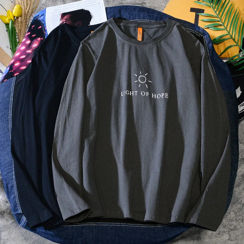 Simplicity Teenagers Student Casual All-Match Men Tshirt Fashion Branded Couple Clothes Lazy Wind Long Sleeve 2xl 3xl Oversized
Simplicity Teenagers Student Casual All-Match Men Tshirt Fashion Branded Couple Clothes Lazy Wind Long Sleeve 2xl 3xl Oversized