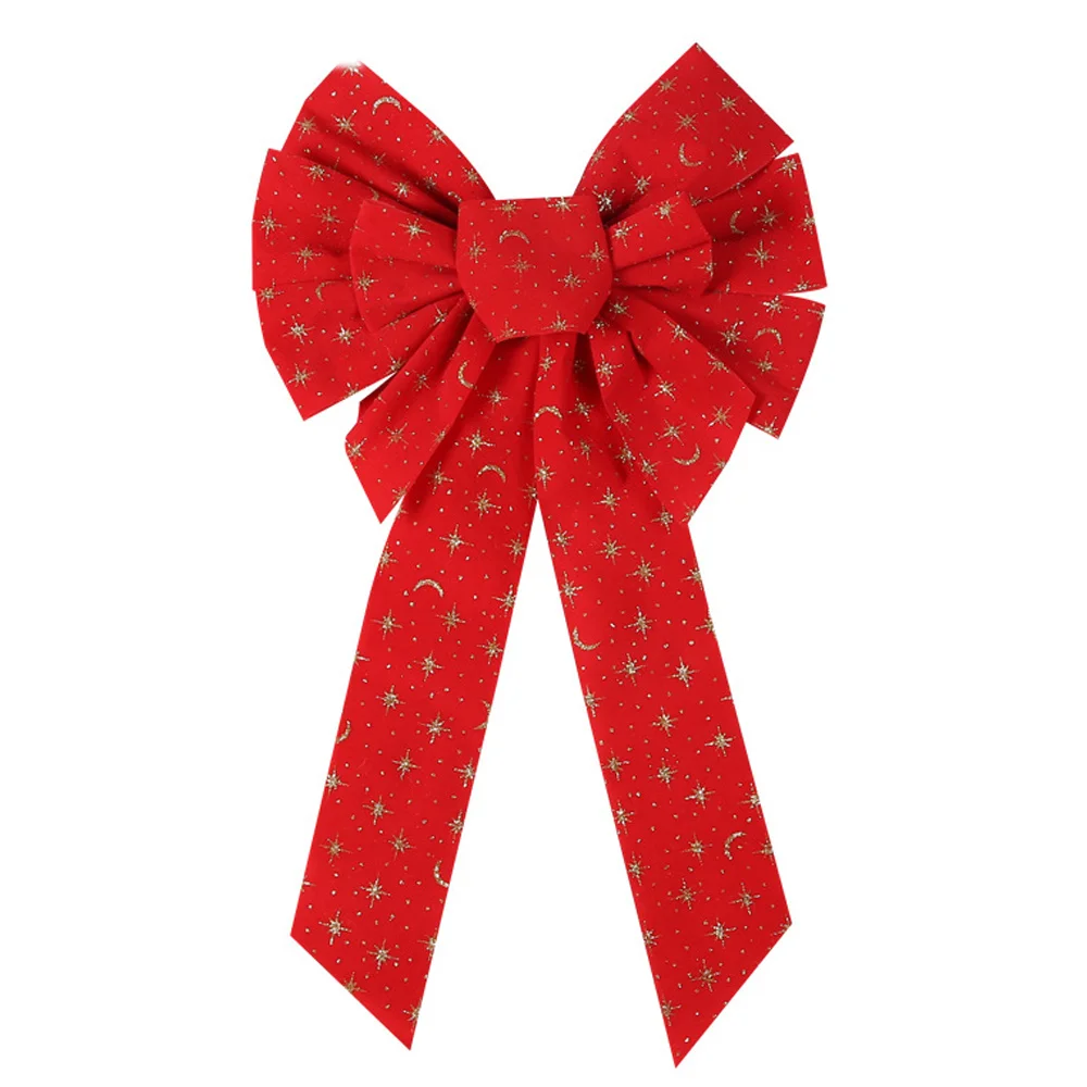 2Pcs Christmas Bow Decoration Glitter Star Christmas Bow Tie Decoration DIY Christmas Tree Christmas Pendant Party Gift
2Pcs Christmas Bow Decoration Glitter Star Christmas Bow Tie Decoration DIY Christmas Tree Christmas Pendant Party Gift