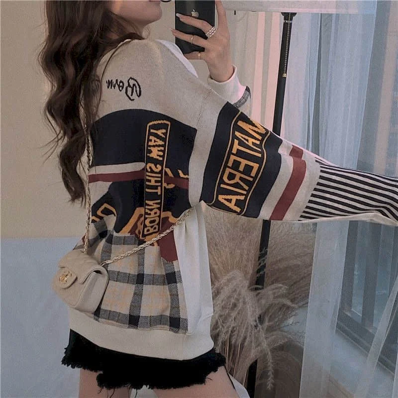 Round neck sweatshirt women's tide 2020 new autumn student girlfriends loose Korean version autumn tide plus velvet top hoodies
Round neck sweatshirt women's tide 2020 new autumn student girlfriends loose Korean version autumn tide plus velvet top hoodies