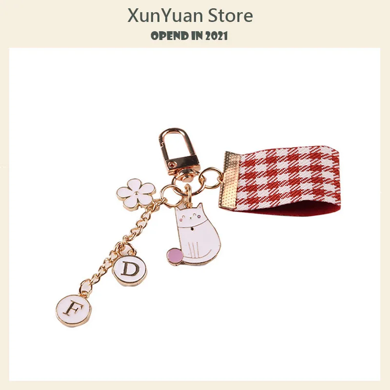 Come on Animal Lattice Ribbon Metal Keychain Bag Pendant Ornaments Cat Puppy Duck Cartoon All-match Ornaments
Come on Animal Lattice Ribbon Metal Keychain Bag Pendant Ornaments Cat Puppy Duck Cartoon All-match Ornaments