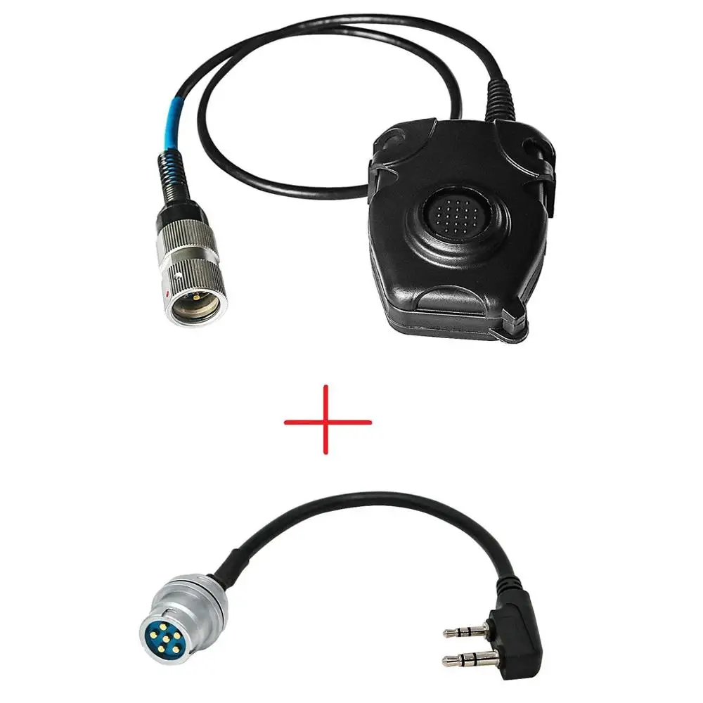 Tactical PRC PTT 6-pin PELTOE PTT Headphone Adapter and PRC/Intercom Cable U283 for AN/PRC 148152152A Virtual Box Dummy Model
Tactical PRC PTT 6-pin PELTOE PTT Headphone Adapter and PRC/Intercom Cable U283 for AN/PRC 148152152A Virtual Box Dummy Model