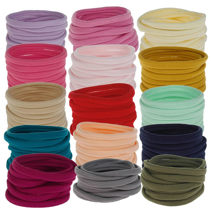 10PCs/lot Nylon Headband For Kids Giels DIY Hair Accessories Elastic Head Band Solid Color Hairbands Children Fashion Headwear
10PCs/lot Nylon Headband For Kids Giels DIY Hair Accessories Elastic Head Band Solid Color Hairbands Children Fashion Headwear