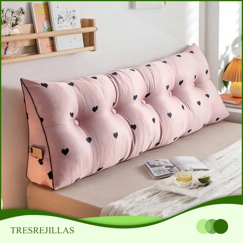 Home Bedroom Triangle Bedside Filling Cushion Removable Washable Sofa Bed Back Support Cushions Tatami Backrest Lumbar Pillow
Home Bedroom Triangle Bedside Filling Cushion Removable Washable Sofa Bed Back Support Cushions Tatami Backrest Lumbar Pillow