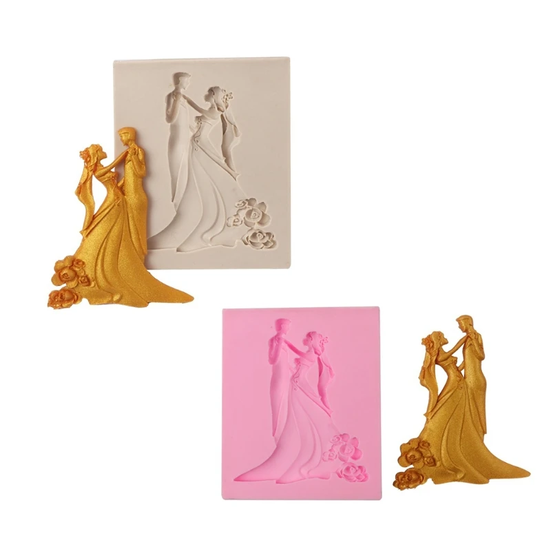 Drop Glue Decorating Silicone Mold Bride and Groom Shape Handmade DIY Candle Cookies Resin Crafts Gift for Baking Lover
Drop Glue Decorating Silicone Mold Bride and Groom Shape Handmade DIY Candle Cookies Resin Crafts Gift for Baking Lover