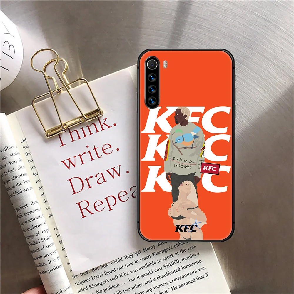 KFC Fried Chicken Phone Case Cover For Xiaomi Redmi Note 7 7A 8 8T 9 9S 9A 10 K30 Pro Ultra Black Shell 3D Black
KFC Fried Chicken Phone Case Cover For Xiaomi Redmi Note 7 7A 8 8T 9 9S 9A 10 K30 Pro Ultra Black Shell 3D Black