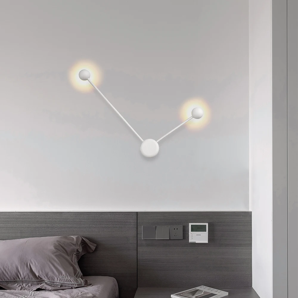 Lamplo New Modern LED Wall Lamp Nordic Minimalist 6W Wall Light For Bedroom Living Room Stylish Creative Foyer Decorative Lamp
Lamplo New Modern LED Wall Lamp Nordic Minimalist 6W Wall Light For Bedroom Living Room Stylish Creative Foyer Decorative Lamp