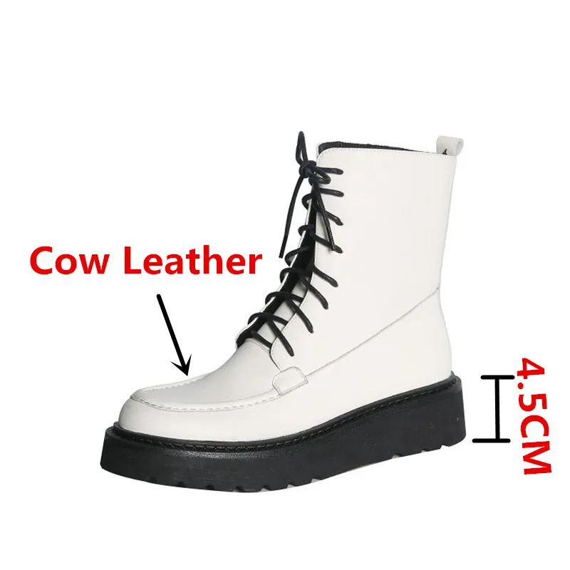 Prova Perfetto Classics British Style Thick Bottom Boots Women Sexy Cross-tied Round Toe Zapatos De Mujer Breathable Short Boots
Prova Perfetto Classics British Style Thick Bottom Boots Women Sexy Cross-tied Round Toe Zapatos De Mujer Breathable Short Boots
