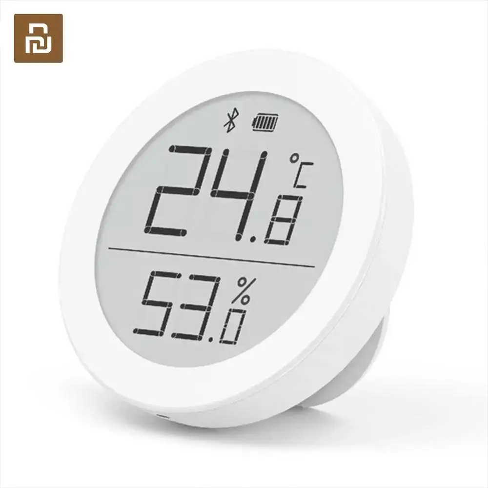 Youpin Cleargrass Bluetooth Temperature Humidity Sensor For Mijia ApP Data storage E-Link INK Screen Thermometer Moisture Meter
Youpin Cleargrass Bluetooth Temperature Humidity Sensor For Mijia ApP Data storage E-Link INK Screen Thermometer Moisture Meter