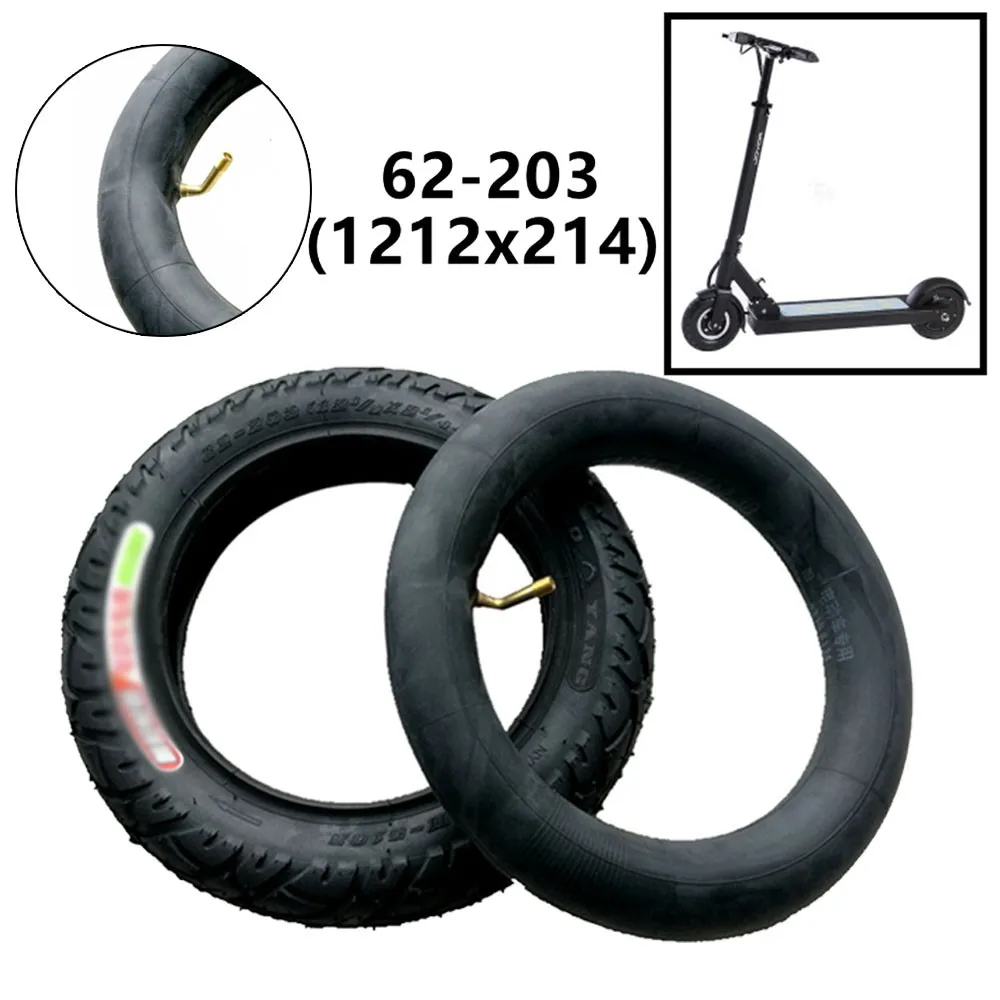 12 1/2x2 1/4 62-203 E-Bike Scooter Pneumatic Tire Set 12 Inch Inner Tube Tire Thicken 30 X 30 X 7cm Rubber Replacement Cyclling
12 1/2x2 1/4 62-203 E-Bike Scooter Pneumatic Tire Set 12 Inch Inner Tube Tire Thicken 30 X 30 X 7cm Rubber Replacement Cyclling