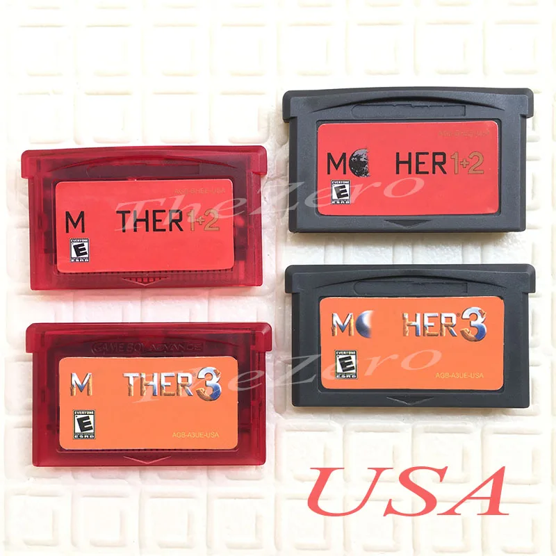 Видеоигры картридж консоли карта памяти Micro SD Mothermother 1 + 2 / 3 для 32 Бит Ручные