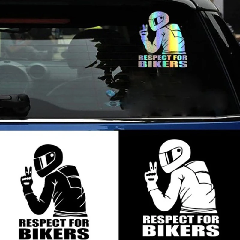 3D Bicycle Protection Automobile Decoration Respect for Bikers Stickers Car Sticker Reflective Auto Decal
3D Bicycle Protection Automobile Decoration Respect for Bikers Stickers Car Sticker Reflective Auto Decal
