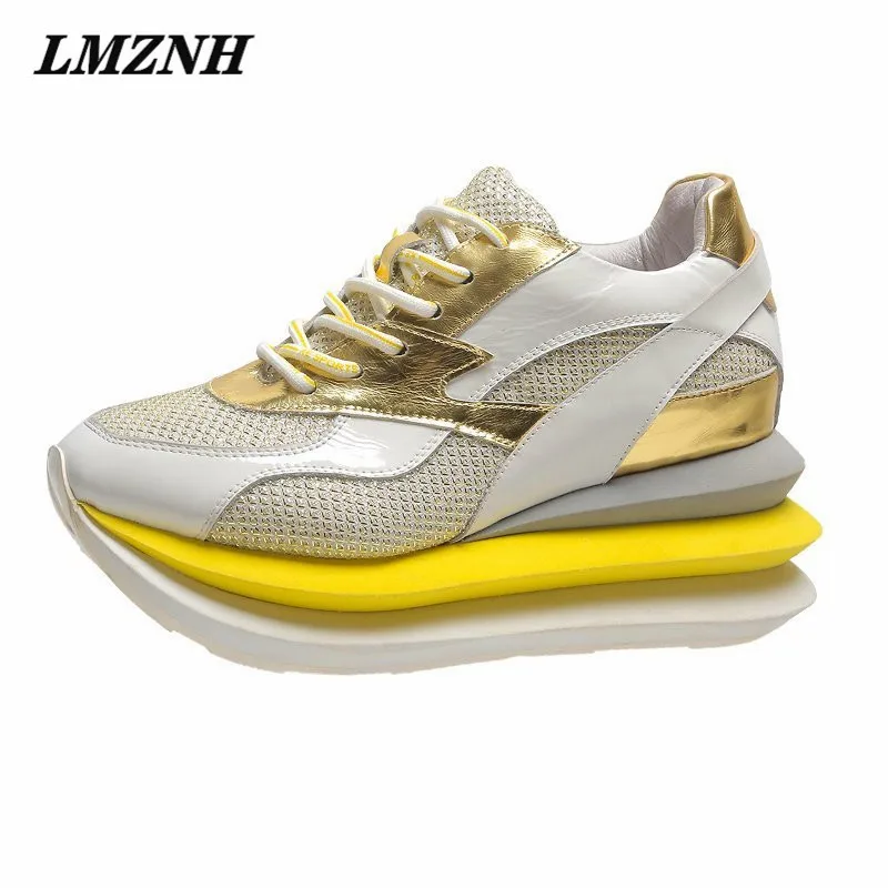 LMZNH New Platform Sneakers Women Mesh Hollow Mixed Colors Blade Point Soles Woman Vulcanize Shoes High-Quality Women Shoes 2021
LMZNH New Platform Sneakers Women Mesh Hollow Mixed Colors Blade Point Soles Woman Vulcanize Shoes High-Quality Women Shoes 2021