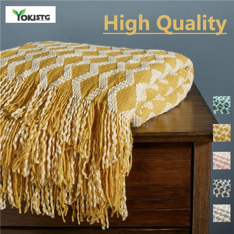 Warm Knitted Blankets for Beds Blanket with Tassels Solid Color for Baby Soft Sofa Throw Blanket Travel TV Nap Blankets 130x150
Warm Knitted Blankets for Beds Blanket with Tassels Solid Color for Baby Soft Sofa Throw Blanket Travel TV Nap Blankets 130x150