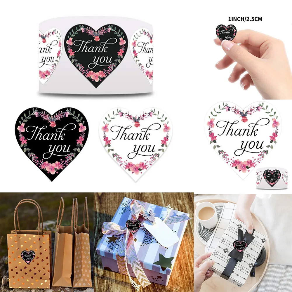 500pcs/roll Heart Thank You Stickers Wedding Festival Party Favors Paper Decorative Sticker Envelope Package Seal Label Stickers
500pcs/roll Heart Thank You Stickers Wedding Festival Party Favors Paper Decorative Sticker Envelope Package Seal Label Stickers