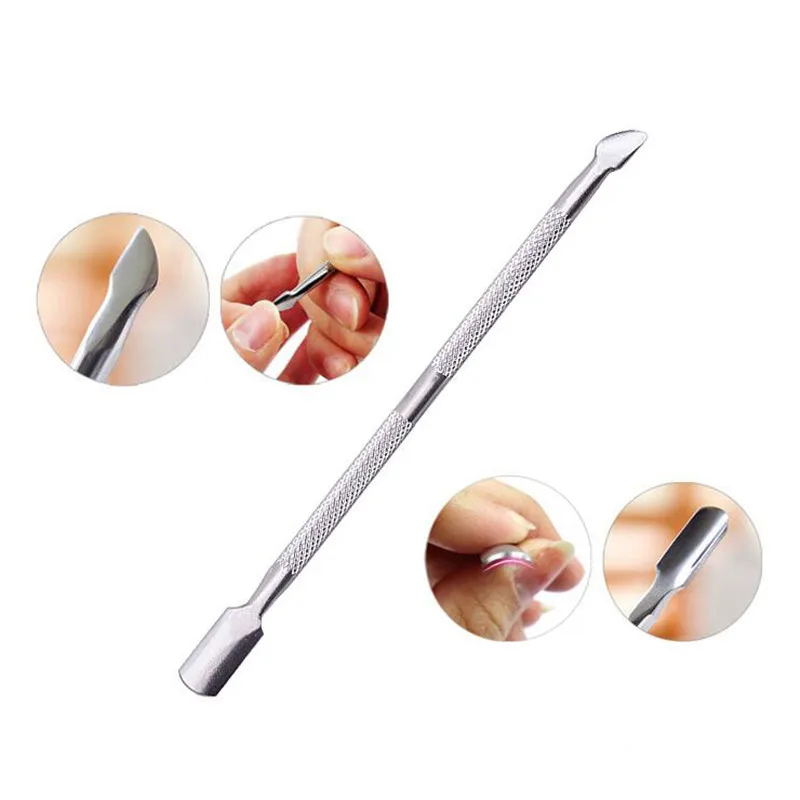 4pcs Specialty Stainless Steel Nail Dead Skin Push Double Head Nail Trimmer Cuticle Pusher UV Nail Polish Manicure Care Tool
4pcs Specialty Stainless Steel Nail Dead Skin Push Double Head Nail Trimmer Cuticle Pusher UV Nail Polish Manicure Care Tool