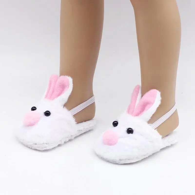 1 Pair Rabbit Plush Slippers Shoes Children Girls Birthday Up Cute Slippers Cartoon Accessories Gifts Doll Toys Dress 18 In X3M3
1 Pair Rabbit Plush Slippers Shoes Children Girls Birthday Up Cute Slippers Cartoon Accessories Gifts Doll Toys Dress 18 In X3M3