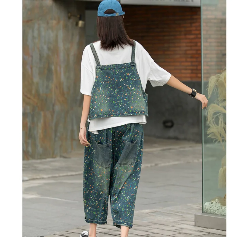 QING MO 2021 Summer Fashion New Women Denim Suit Casual Loose Harem Pants + T-shirt + Vest Three Piece Suit Trendy Thin ZWL227 
QING MO 2021 Summer Fashion New Women Denim Suit Casual Loose Harem Pants + T-shirt + Vest Three Piece Suit Trendy Thin ZWL227