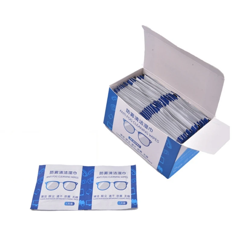 50Pcs Anti-Fog Wipes for Glasses Pre-moistened Antifog Lens Wipe Individually Wrapped Disposable Defogger Eyeglass Wipes
50Pcs Anti-Fog Wipes for Glasses Pre-moistened Antifog Lens Wipe Individually Wrapped Disposable Defogger Eyeglass Wipes