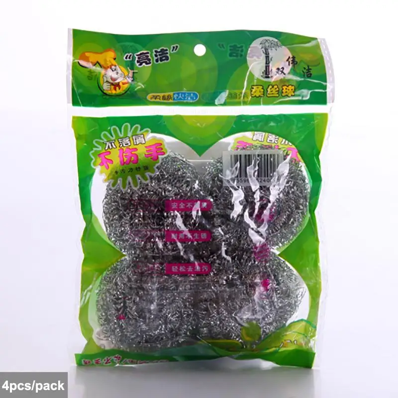 Stainless Steel Scourer Wire Cleaning Brush Powerful Dishwashing Cleaning Tool for Pot Bowl Lampblack Machine Kitchen Accessorie
Stainless Steel Scourer Wire Cleaning Brush Powerful Dishwashing Cleaning Tool for Pot Bowl Lampblack Machine Kitchen Accessorie