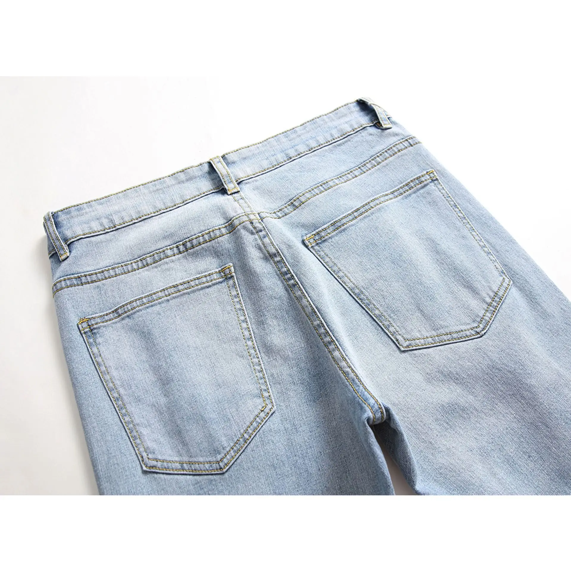 Painted painted ripped jeans men's personality tide brand stretch hand-painted pants summer men's trousers
Painted painted ripped jeans men's personality tide brand stretch hand-painted pants summer men's trousers