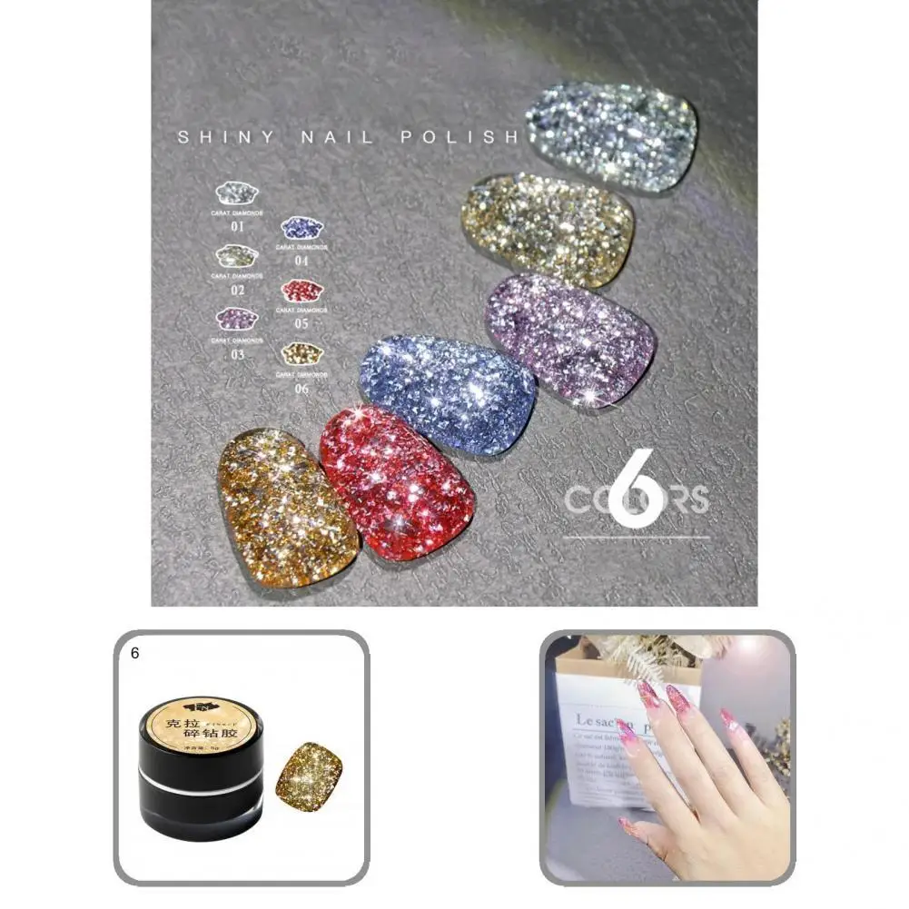 Great Nail Art Gel Sparkling Attractive Reflective Glitter Nail Gel Nail Decor Nail Gel Nail Glue
Great Nail Art Gel Sparkling Attractive Reflective Glitter Nail Gel Nail Decor Nail Gel Nail Glue