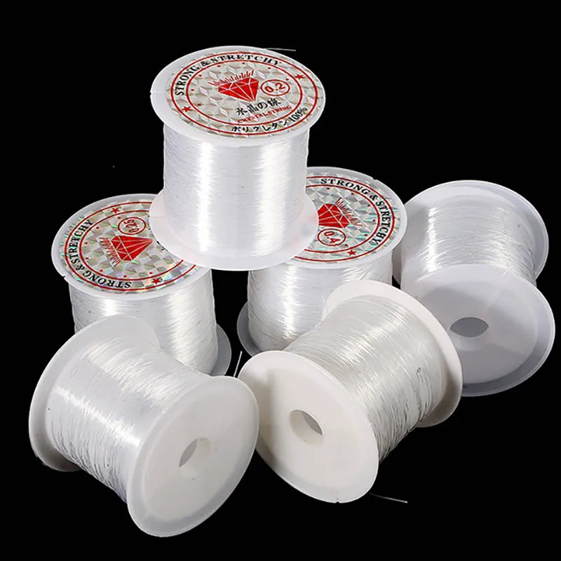 1Roll 0.2-0.8mm DIY Beaded Transparent Non-stretch Crystal Nylon Cord No Elasticity Rope For DIY Bracelet Making Fishing Line
1Roll 0.2-0.8mm DIY Beaded Transparent Non-stretch Crystal Nylon Cord No Elasticity Rope For DIY Bracelet Making Fishing Line