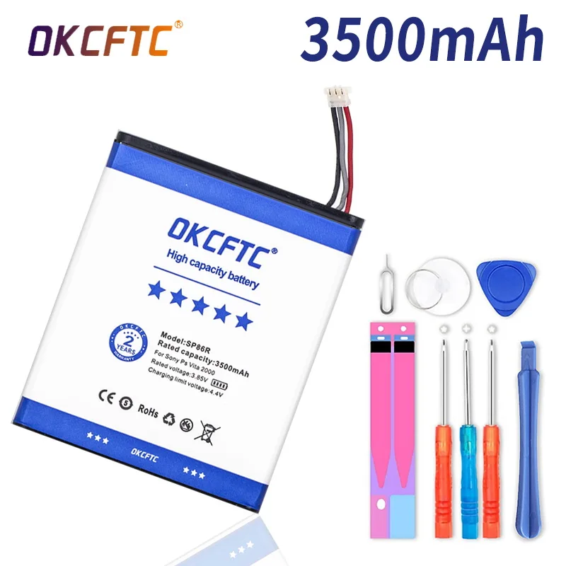 Аккумулятор OKCFTC 3500 мАч SP86R для sony Ps vita 2000 psv ita2000 PSV 2XXX PSV SP86R PSV 2000 PCH-2007 4-451-971-01 PS Vita 2007
Аккумулятор OKCFTC 3500 мАч SP86R для sony Ps vita 2000 psv ita2000 PSV 2XXX PSV SP86R PSV 2000 PCH-2007 4-451-971-01 PS Vita 2007