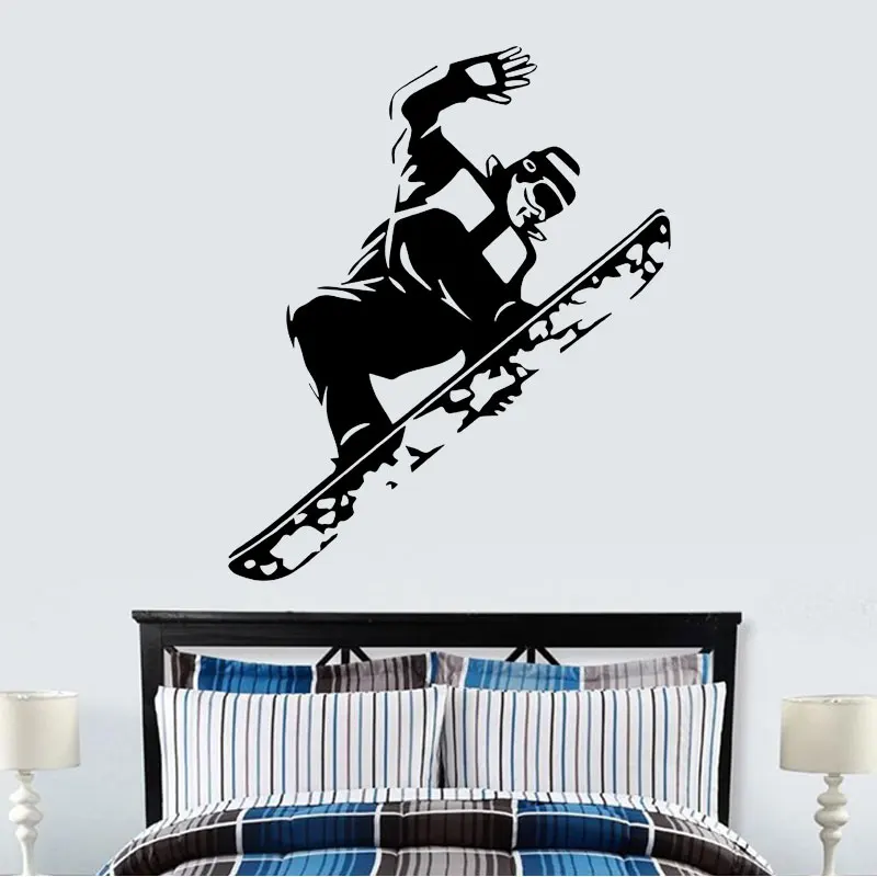 Snowboard Is An Extreme Winter Sport Wall Sticker Vinyl Home Decor Kids Boys Teens Room Bedroom Ski Decals Removable Murals 4645
Snowboard Is An Extreme Winter Sport Wall Sticker Vinyl Home Decor Kids Boys Teens Room Bedroom Ski Decals Removable Murals 4645