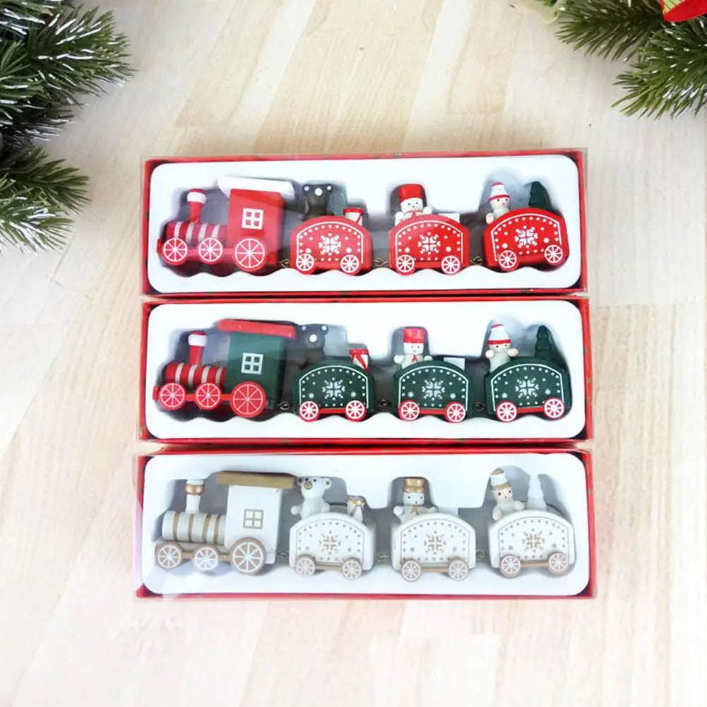 Christmas 4 Sections Painted Wood Small Train Xmas Ornament Kids New Year Gifts Home Decoration Ornament Navidad Xmas 2021
Christmas 4 Sections Painted Wood Small Train Xmas Ornament Kids New Year Gifts Home Decoration Ornament Navidad Xmas 2021